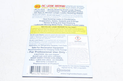 Highside Chemicals HS60022, 8417660022 AC Leak Repair Refill Kit NOS