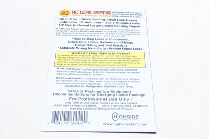 Highside Chemicals HS60002, 8417660002 AC Leak Repair Kit NOS