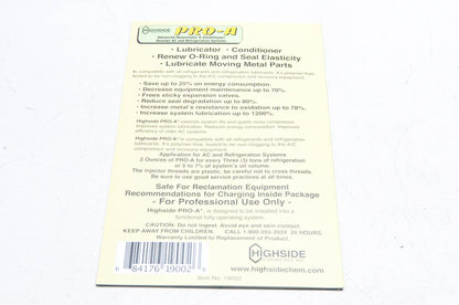Highside Chemicals HS19002, 8417619002 Pro-A AC & Refrigeration Renewal Kit NOS