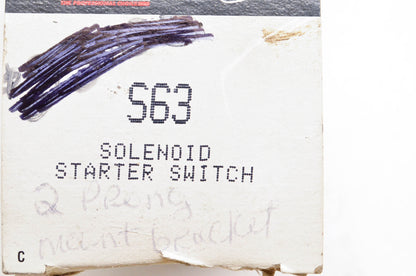 BWD S63 Solenoid NOS