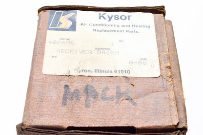 Kysor 402496 Drier Receiver NOS