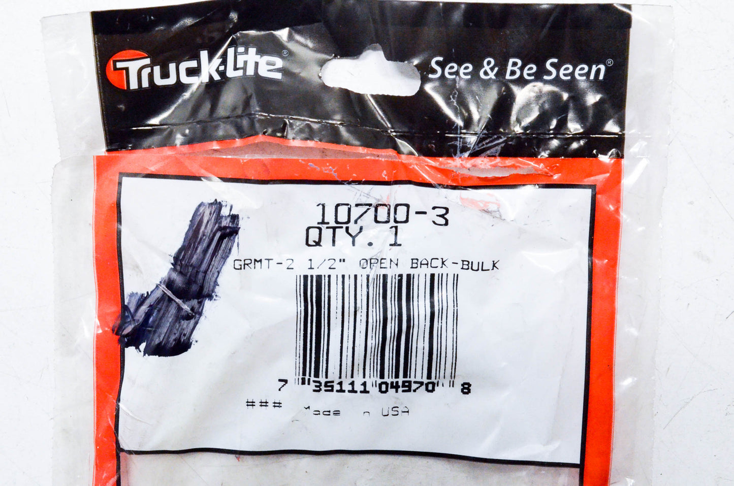 Trucklite 10700-3 2 1/2" Open Back Grommet NOS