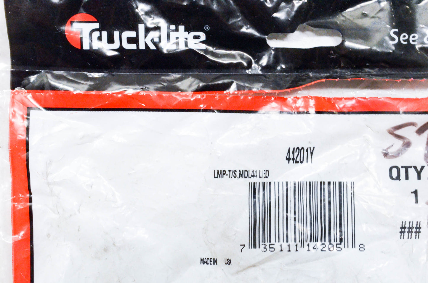 Trucklite 44201Y Amber Strobing Turn Lamp NOS