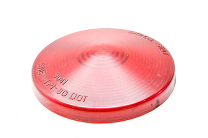Trucklite 9041, SAE-STPI-80 Round Red Stop Turn Lens