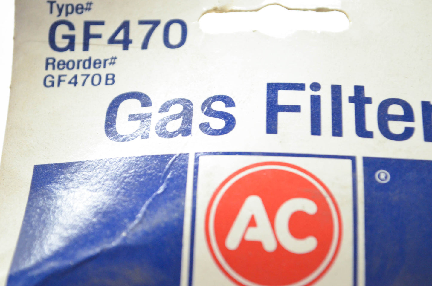 ACDelco GF470 Gas Filter NOS