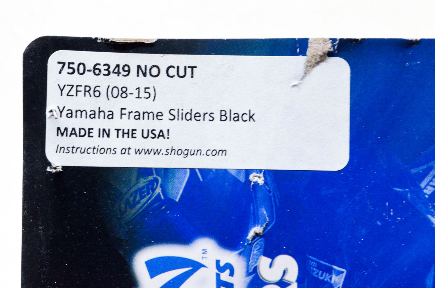 Shogun 750-6349, 71-1545 Black Frame Slider Kit NOS