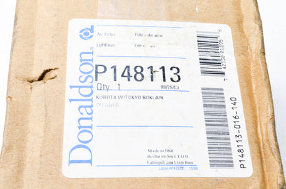 Donaldson P148113, P148113-016-140 Finned Primary Air Filter NOS