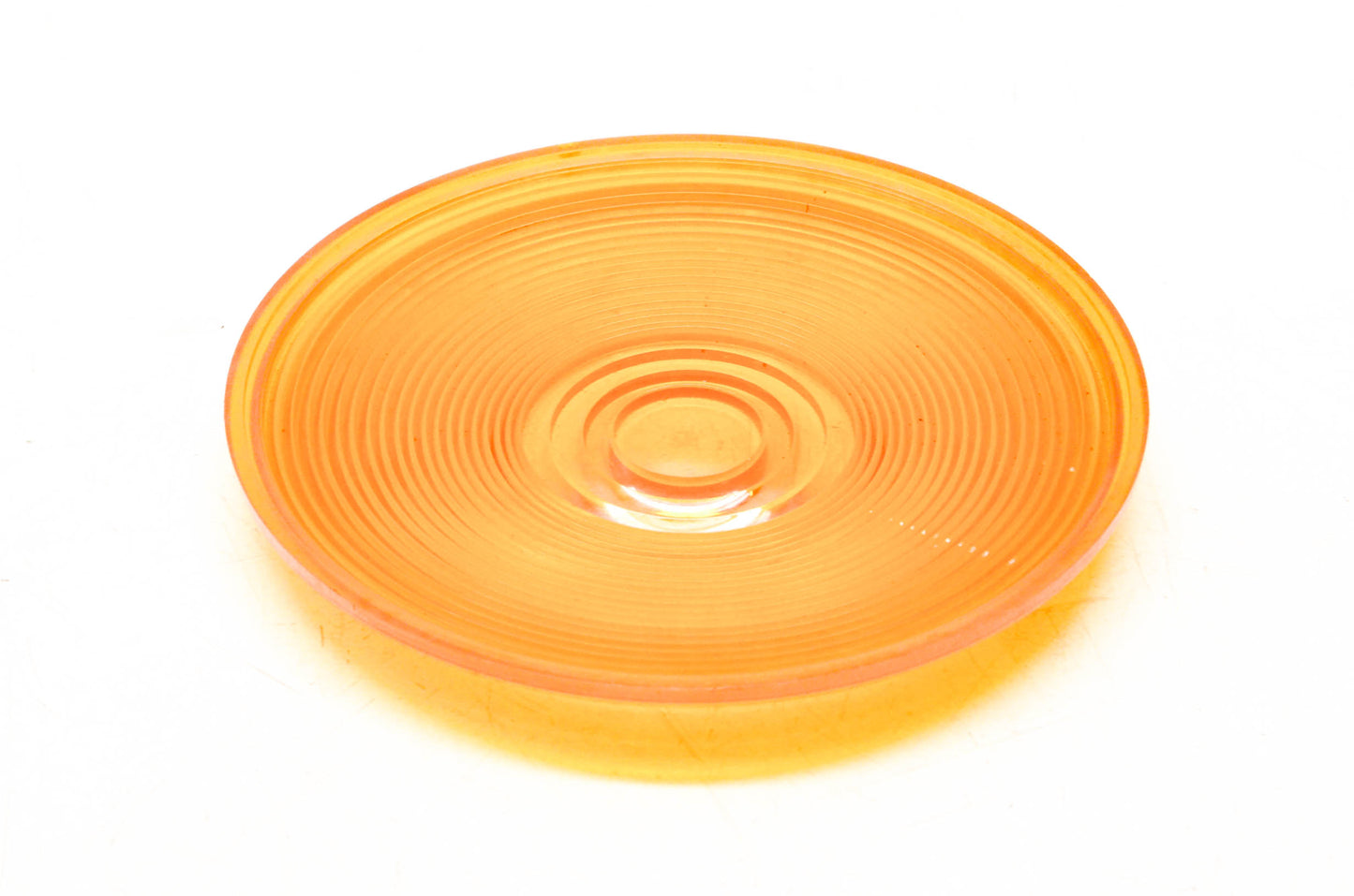 Stimsonite 150A 4 1/4" Amber Round Lens NOS