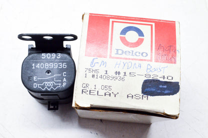 GM 14089936, 5093, 15-8240 HVAC Blower Motor Relay NOS