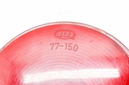 DZ 77-150, SAE-IST-74 4 1/2" Round Red Lens NOS