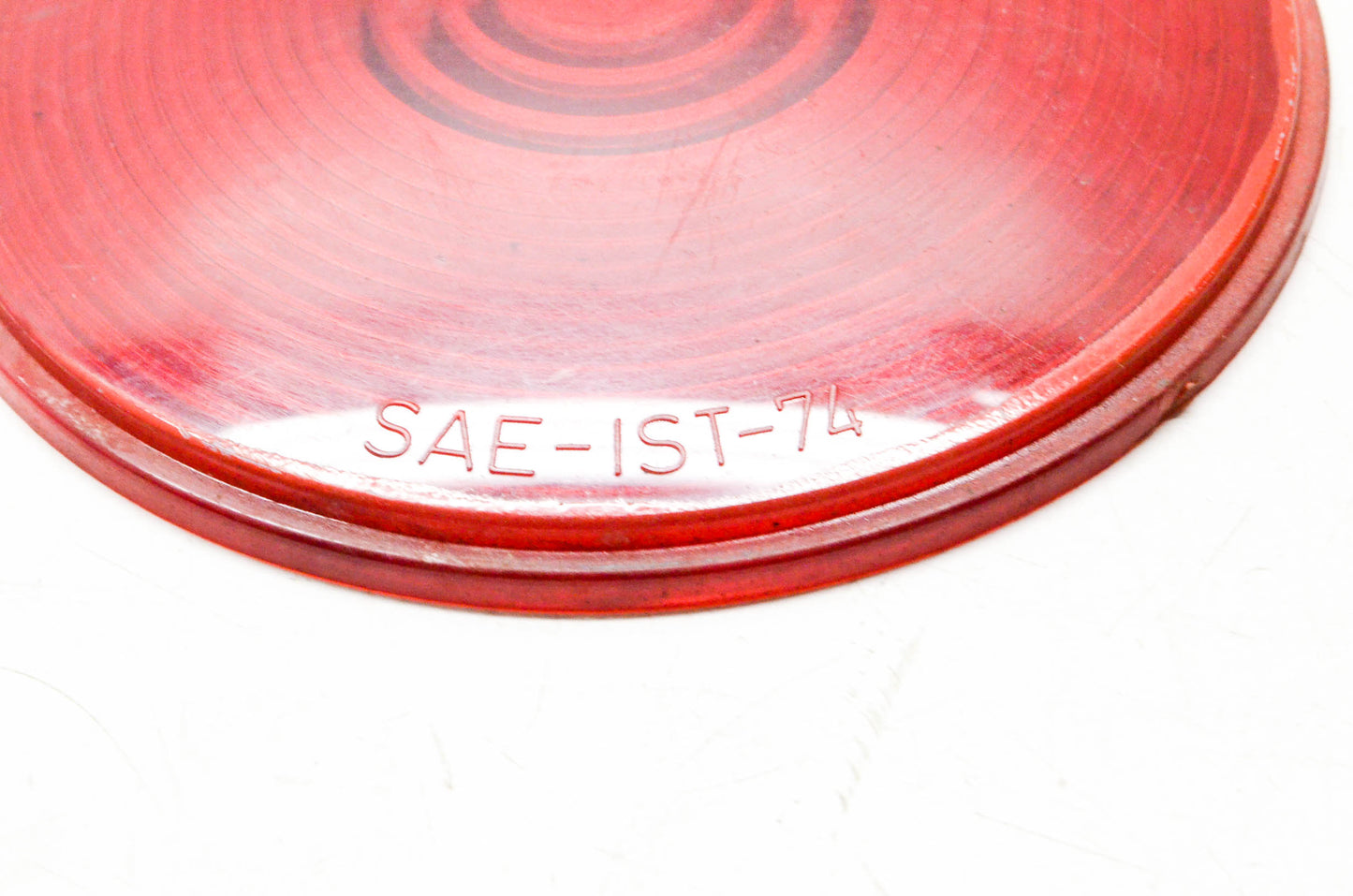 DZ 77-150, SAE-IST-74 4 1/2" Round Red Lens NOS