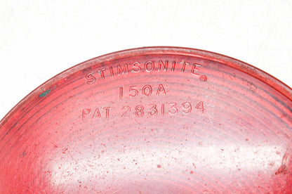 Stemsonite 150A 4 1/2" Round Red Lens