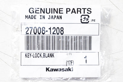 New OEM Kawasaki 27008-1208 Blank Key NOS