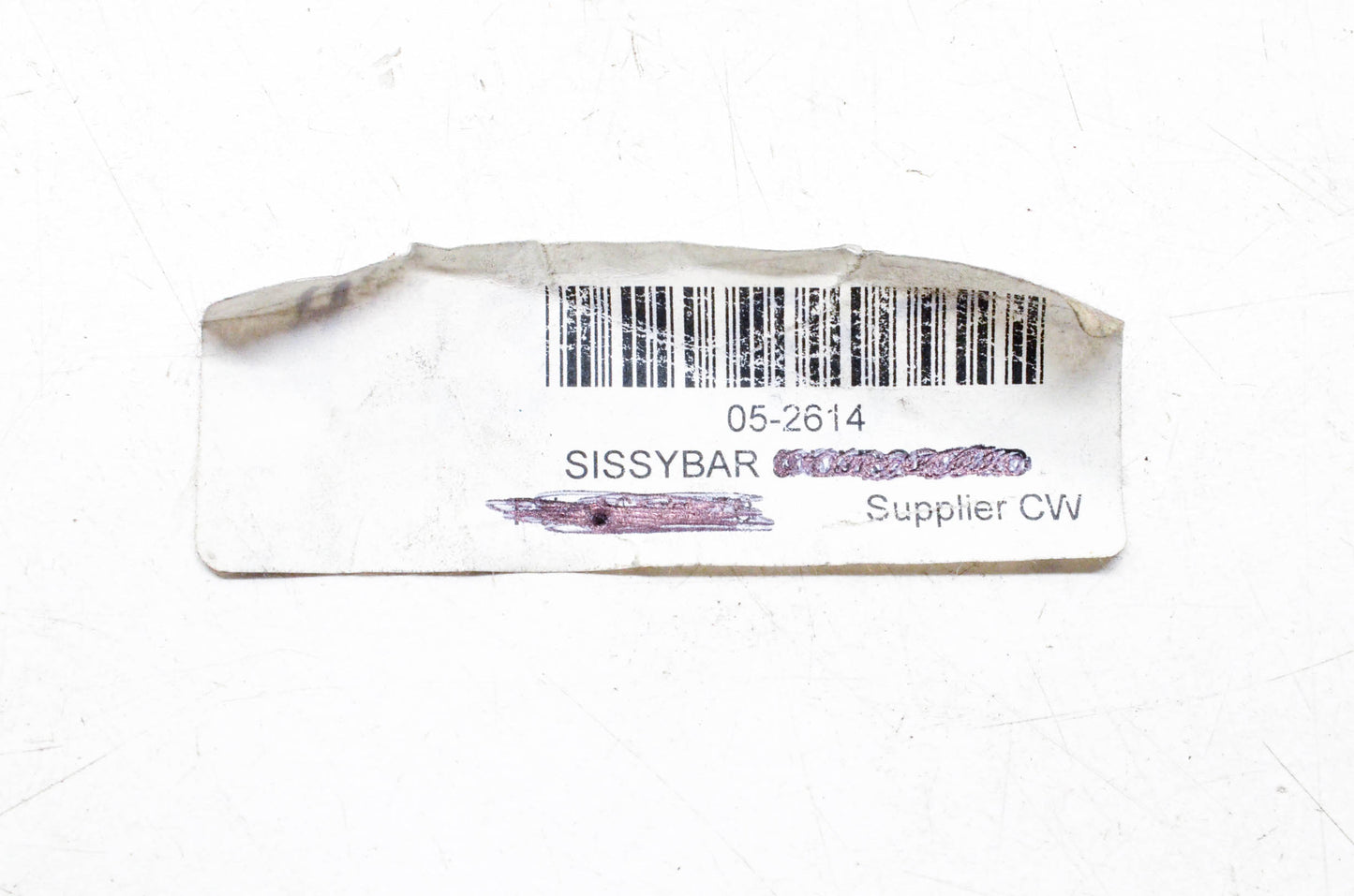 Aftermarket 05-2614 Sissy Bar NOS