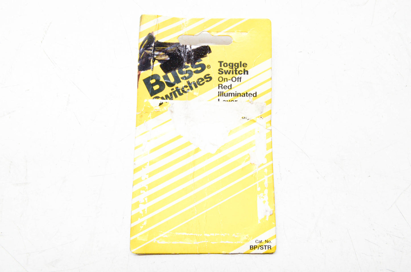Bussmann BP/STR Illuminated Toggle Switch NOS