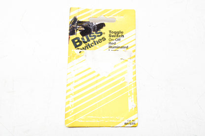 Bussmann BP/STR Illuminated Toggle Switch NOS