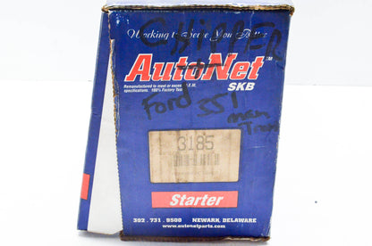 AutoNet 3185, D10797, E4TF-11131-AA Remanufactured Starter NOS
