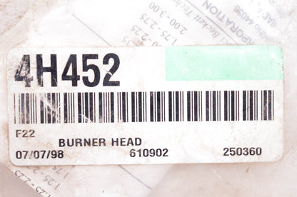 Beckett 4H452, F22 Combustion Head NOS
