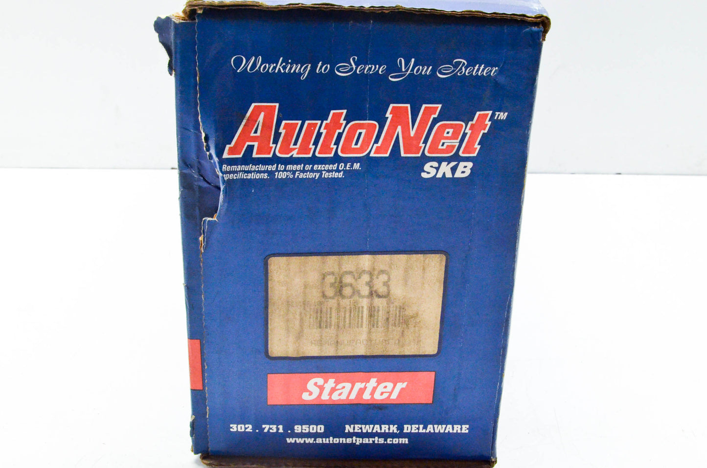 AutoNet 3633, 1107889 Remanufactured Starter NOS
