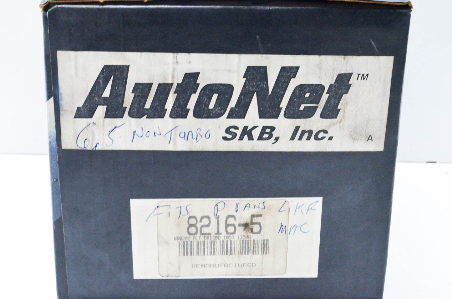 AutoNet 8216-5, 17R0202 Remanufactured Alternator NOS