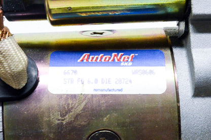AutoNet 6670 Remanufactured Starter NOS