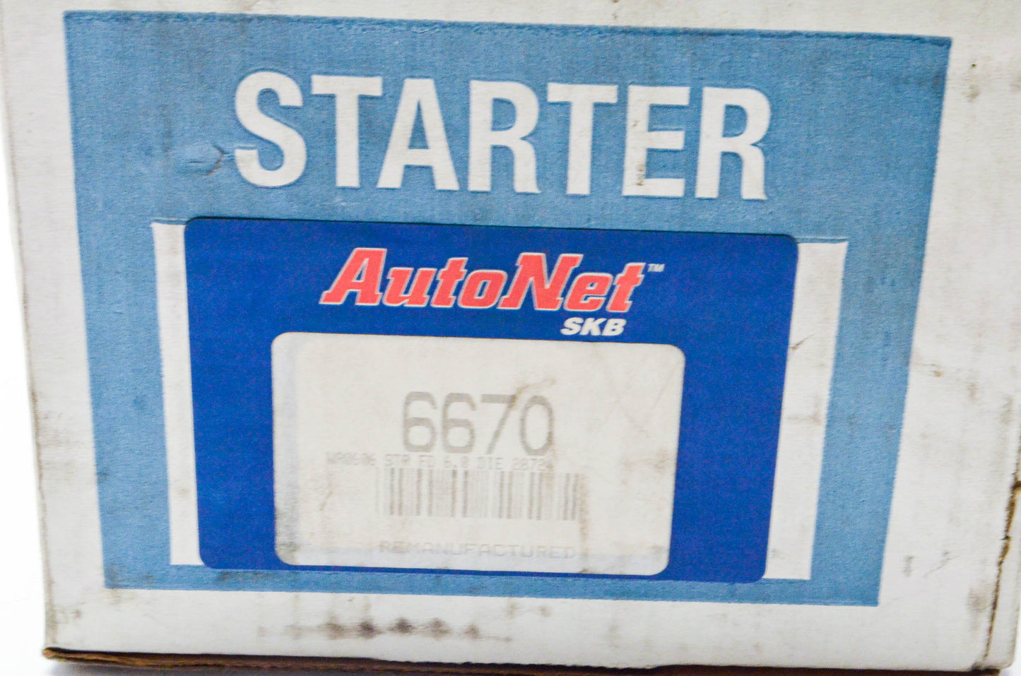 AutoNet 6670 Remanufactured Starter NOS