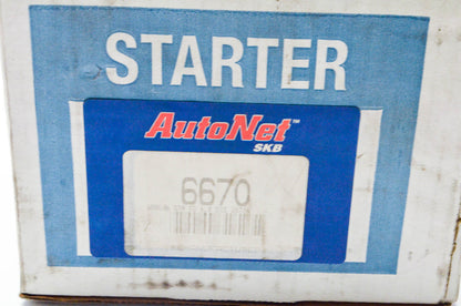 AutoNet 6670 Remanufactured Starter NOS