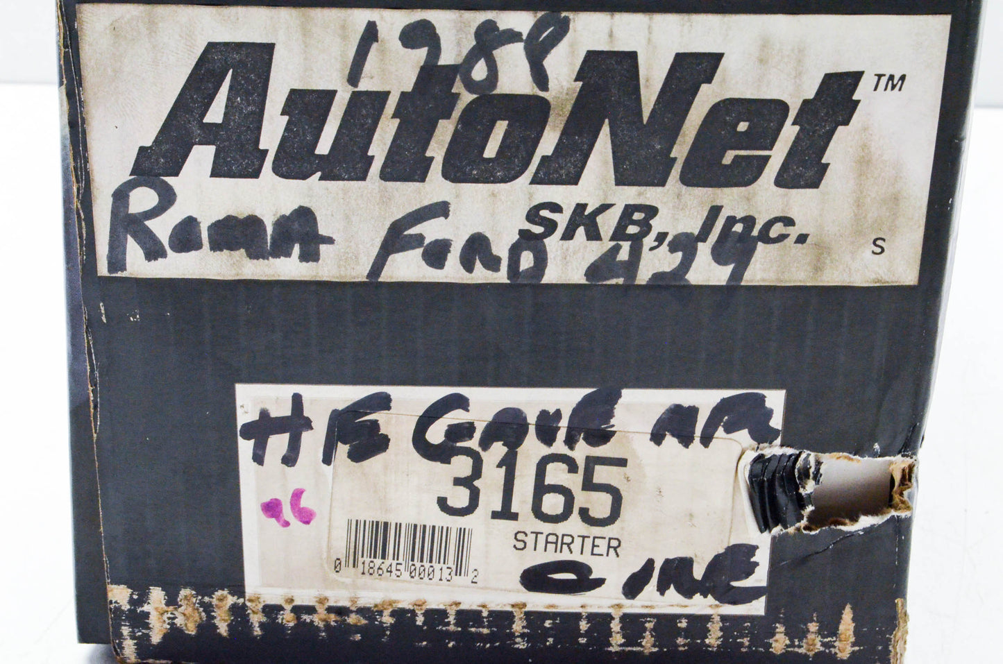 AutoNet 3165, E1TF-11131-BA Remanufactured Starter NOS