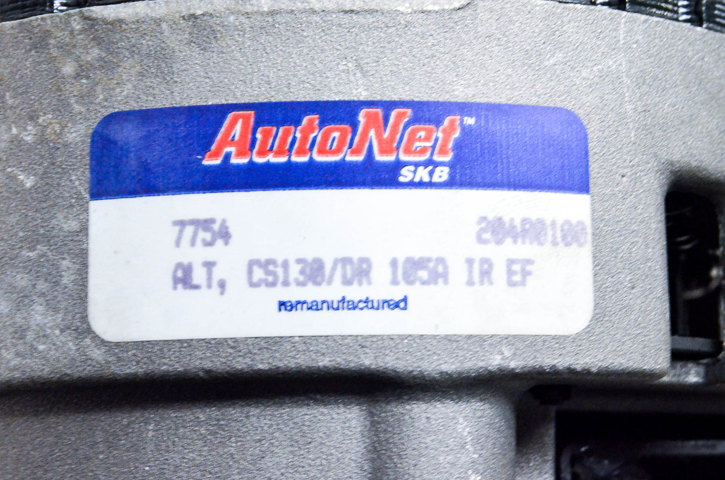 AutoNet 7861-11, 7754 Remanufactured Alternator NOS