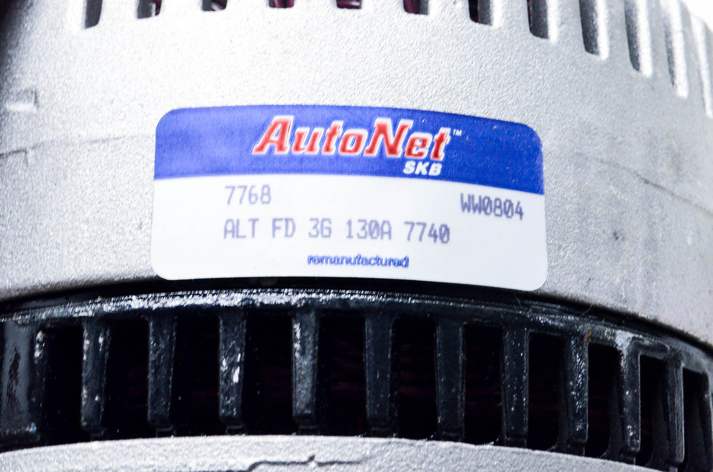 AutoNet 7768, F2TU10300AF Remanufactured Alternator NOS