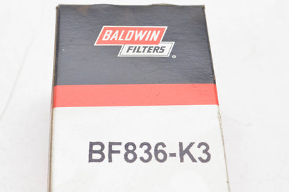 Baldwin Filters BF836-K3 Fuel Filter Kit NOS