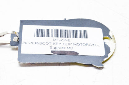 W.M. McCarthy Co. MC-ZP-8 Vintage Zipper Clip Motorcycle Key Chain NOS