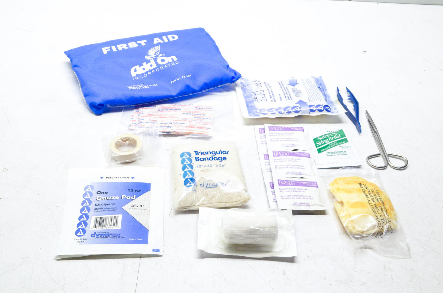 Add On Accessories FK-104 First Aid Kit NOS