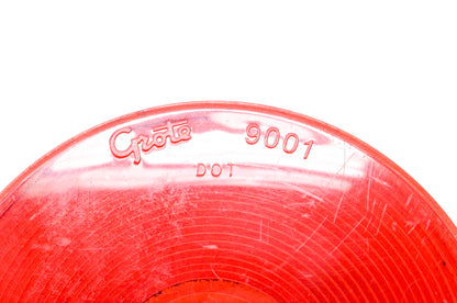 Grote 9001, SAE-IPP2RST-75 4 1/4" Round Red Lens