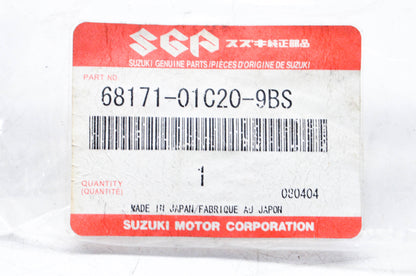 New OEM Suzuki 68171-01C20-9BS Quad Racer Sticker NOS