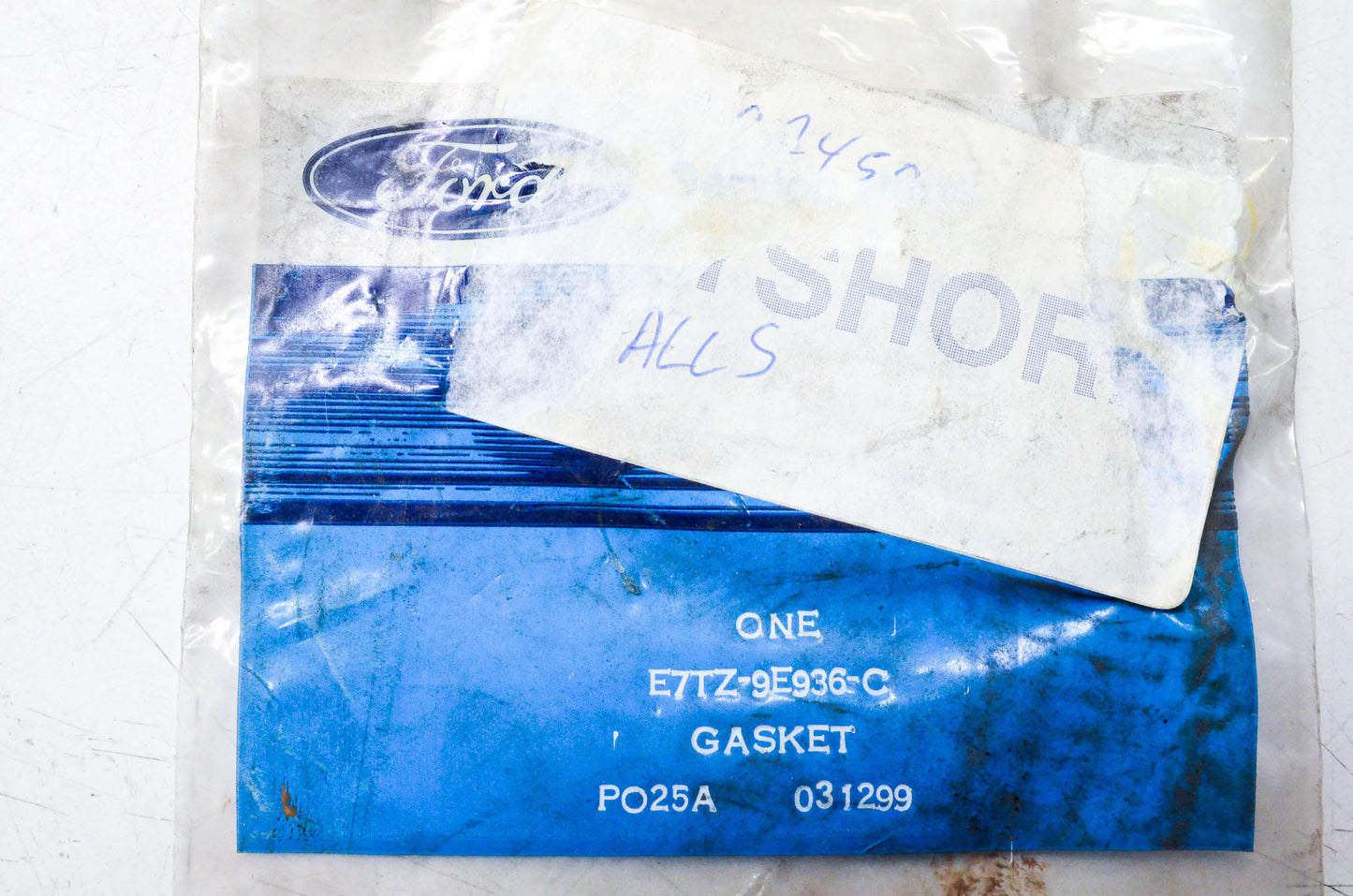 New OEM Ford E7TZ-9E936-C Gasket NOS