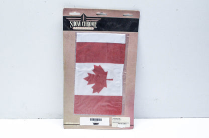 Show Chrome 4-240CN 6" x 9" Canadian Flag NOS