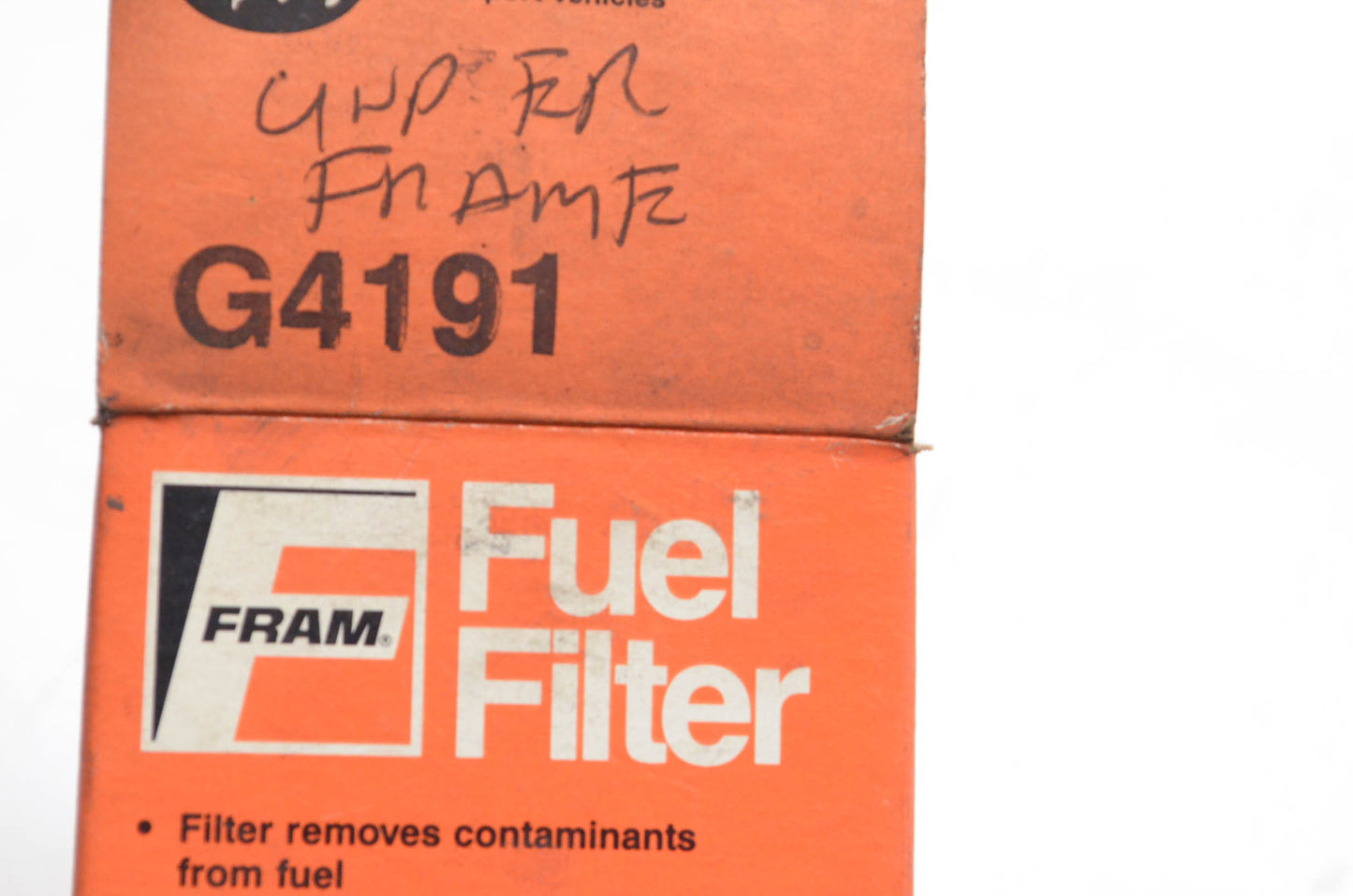 FRAM G4191 Gas Filter NOS
