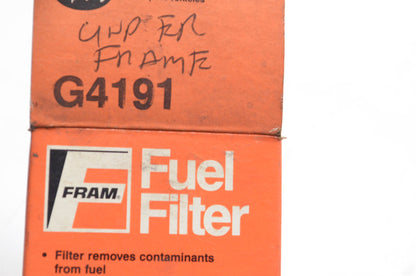 FRAM G4191 Gas Filter NOS