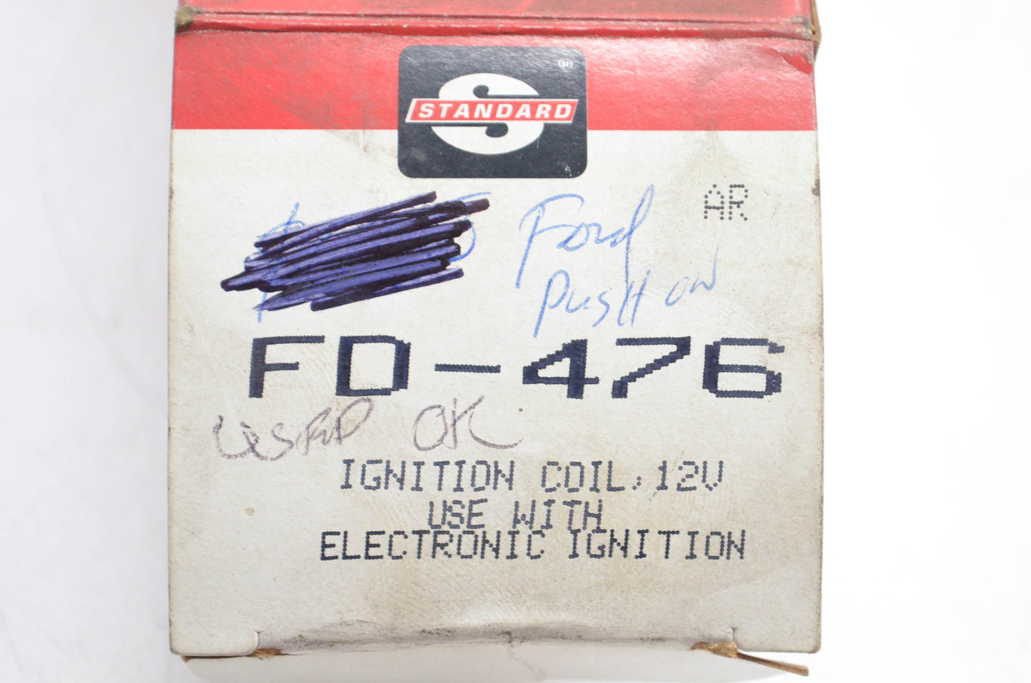 Standard FD-476, FD476 Ignition Coil NOS