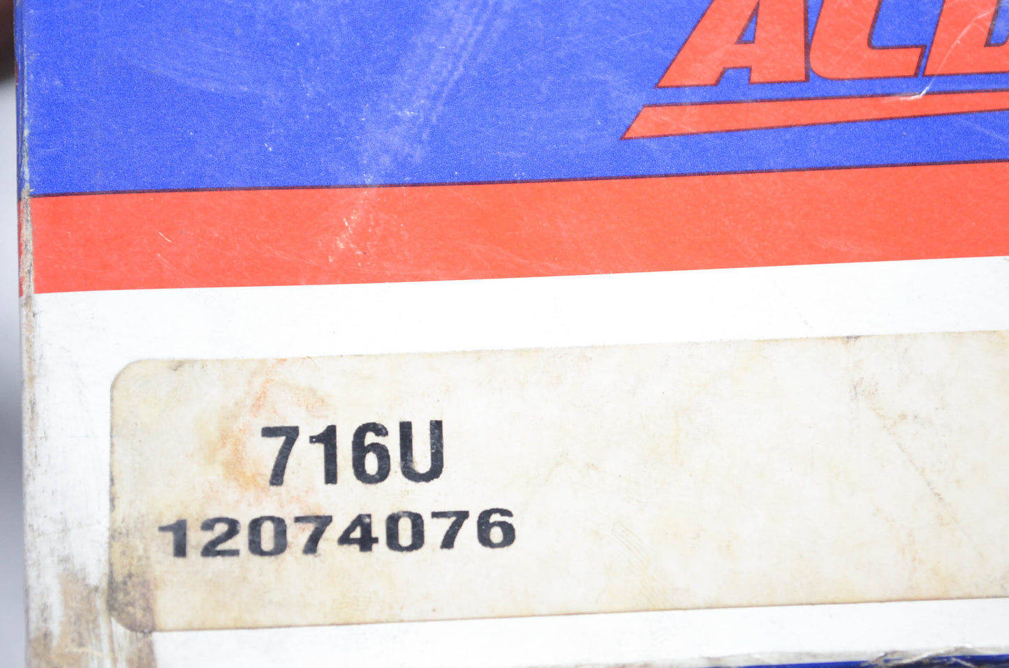 ACDelco 716U, 12074076 Spark Plug Wire Kit NOS