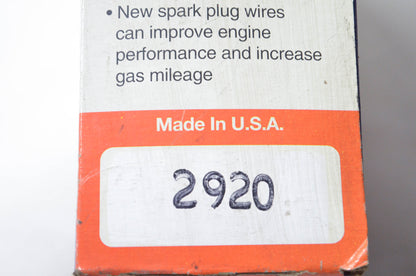 Professionals Choice 2920 Spark Plug Wire Kit NOS