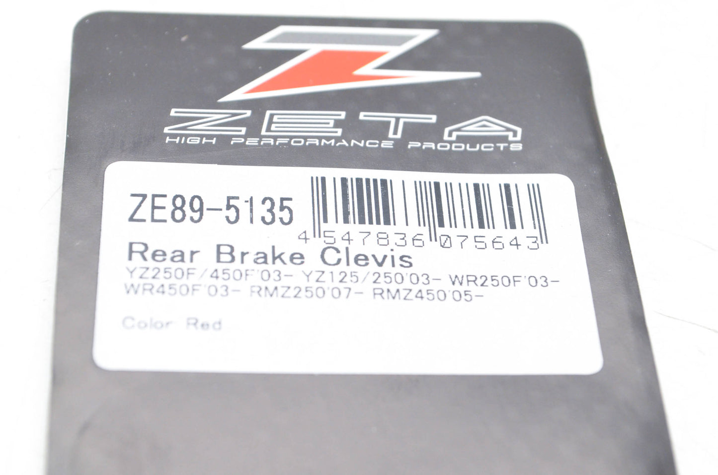 Zeta ZE89-5135 Rear Brake Clevis NOS