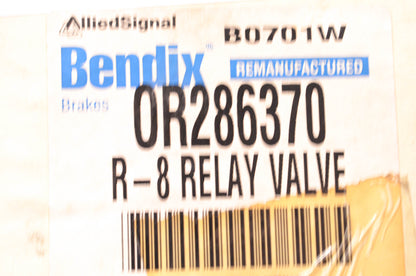 Bendix 0R286370 R-8 Relay Valve NOS
