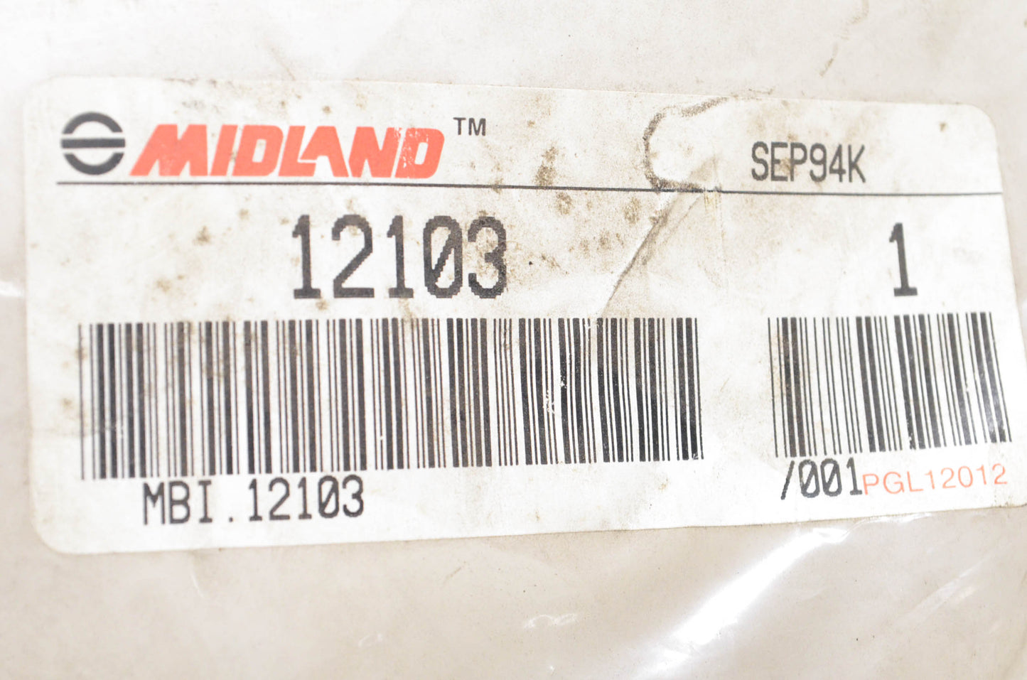 Midland 12103 Manual Drain Valve NOS
