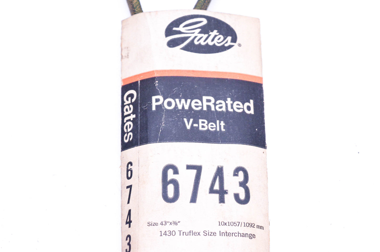 Gates 6743 Drive V Belt NOS