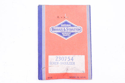 New OEM Briggs & Stratton 230754 Bell Crank Shoulder Screw NOS