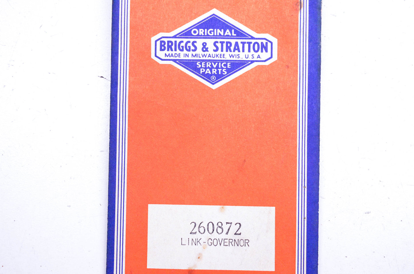 New OEM Briggs & Stratton 260872 Governor Link NOS