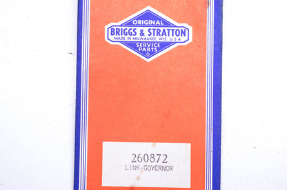 New OEM Briggs & Stratton 260872 Governor Link NOS
