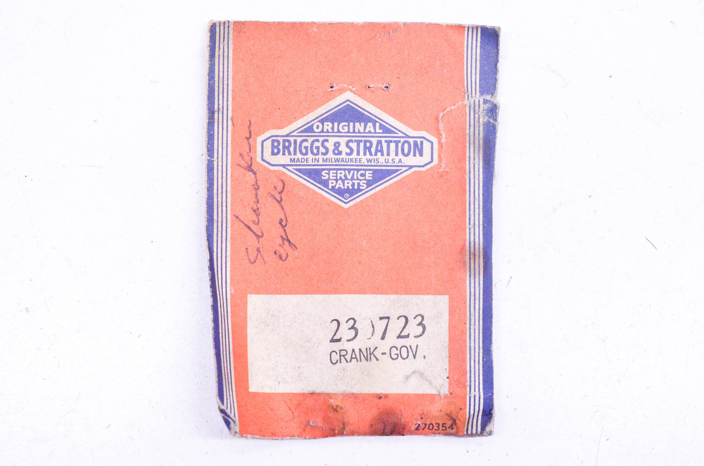 New OEM Briggs & Stratton 230723 Governor Crank NOS